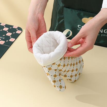 Anti-Scalding Microwave Cotton Non-Slip Insulation Gloves Pair